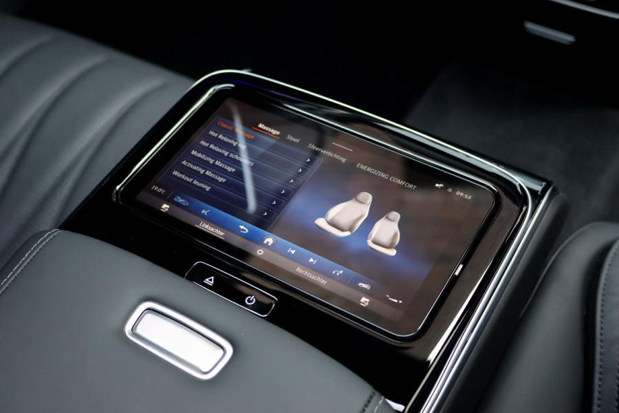 Mercedes-Benz S-Klasse AMG 63 S E Performance | 802 pk | Keramisch | Achterasbesturing | Massage | Burmester High End | Distronic+ | HUD | Chauffeurspakket | Entertainmentpakket Premium Achter | Stoelventilatie V+A | Vlakkenverwarming |