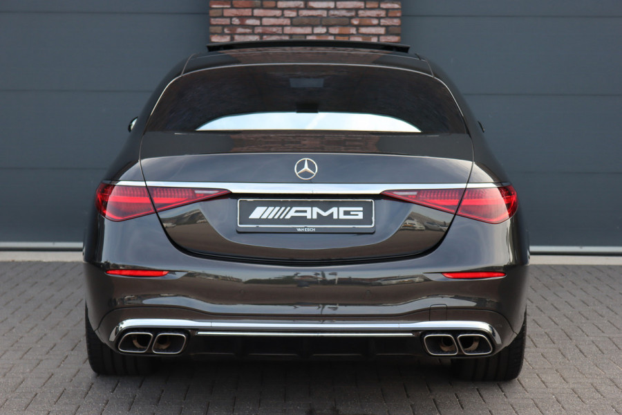 Mercedes-Benz S-Klasse AMG 63 S E Performance | 802 pk | Keramisch | Achterasbesturing | Massage | Burmester High End | Distronic+ | HUD | Chauffeurspakket | Entertainmentpakket Premium Achter | Stoelventilatie V+A | Vlakkenverwarming |