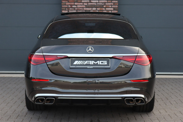 Mercedes-Benz S-Klasse AMG 63 S E Performance | 802 pk | Keramisch | Achterasbesturing | Massage | Burmester High End | Distronic+ | HUD | Chauffeurspakket | Entertainmentpakket Premium Achter | Stoelventilatie V+A | Vlakkenverwarming |