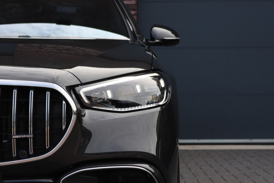 Mercedes-Benz S-Klasse AMG 63 S E Performance | 802 pk | Keramisch | Achterasbesturing | Massage | Burmester High End | Distronic+ | HUD | Chauffeurspakket | Entertainmentpakket Premium Achter | Stoelventilatie V+A | Vlakkenverwarming |