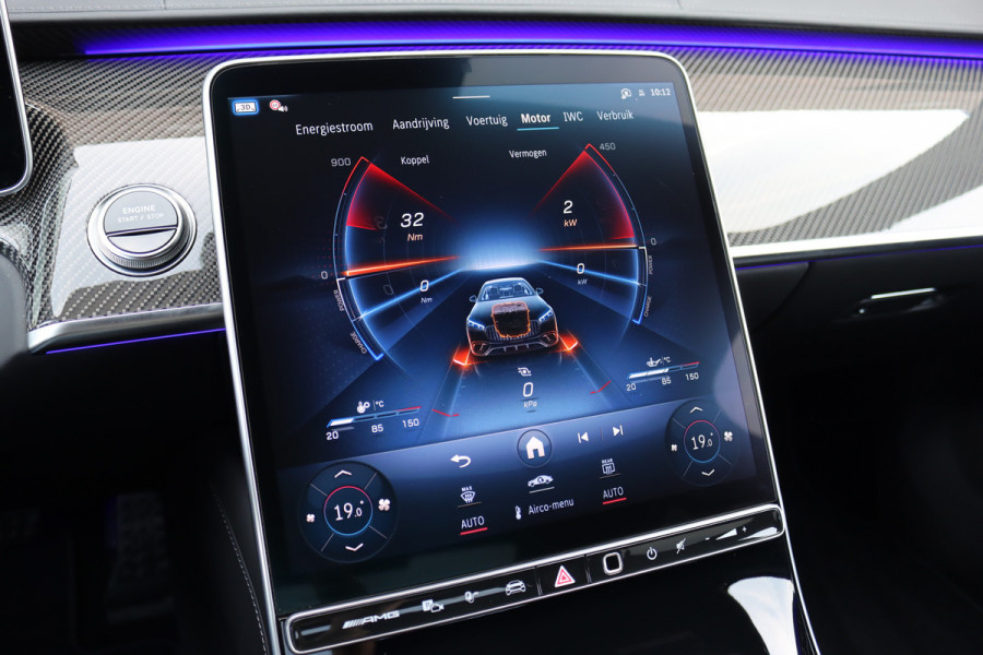 Mercedes-Benz S-Klasse AMG 63 S E Performance | 802 pk | Keramisch | Achterasbesturing | Massage | Burmester High End | Distronic+ | HUD | Chauffeurspakket | Entertainmentpakket Premium Achter | Stoelventilatie V+A | Vlakkenverwarming |