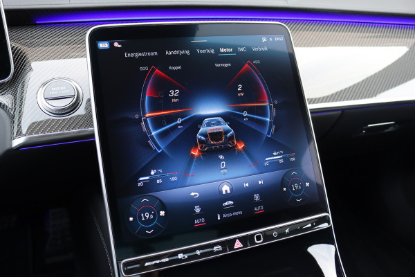 Mercedes-Benz S-Klasse AMG 63 S E Performance | 802 pk | Keramisch | Achterasbesturing | Massage | Burmester High End | Distronic+ | HUD | Chauffeurspakket | Entertainmentpakket Premium Achter | Stoelventilatie V+A | Vlakkenverwarming |