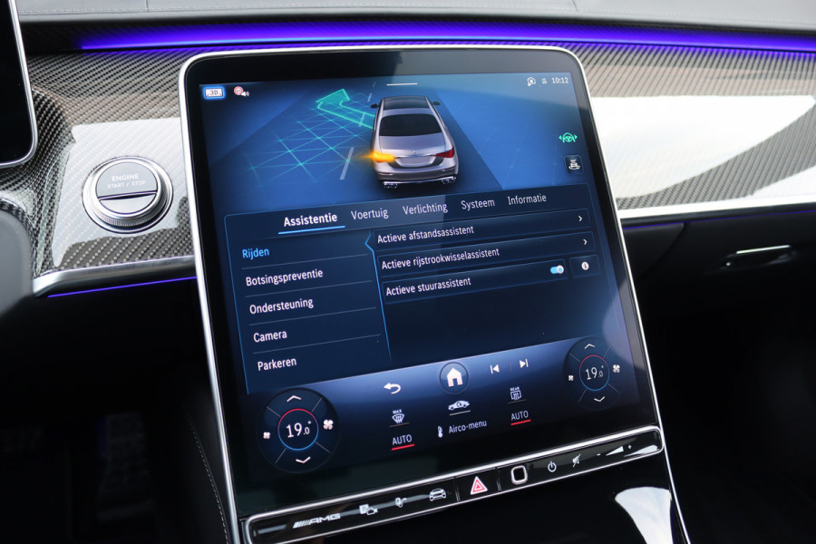 Mercedes-Benz S-Klasse AMG 63 S E Performance | 802 pk | Keramisch | Achterasbesturing | Massage | Burmester High End | Distronic+ | HUD | Chauffeurspakket | Entertainmentpakket Premium Achter | Stoelventilatie V+A | Vlakkenverwarming |