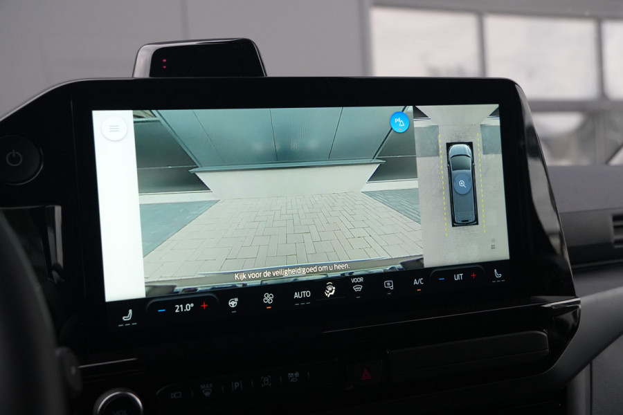 Ford E-Transit Custom 340 L2H1 Sport 71 kWh 218pk - 2x Schuifdeur - ACC - Elek Trekhaak - B&O - Navi - Stoel/Stuurverwarming - 360 Camera - Blindspot