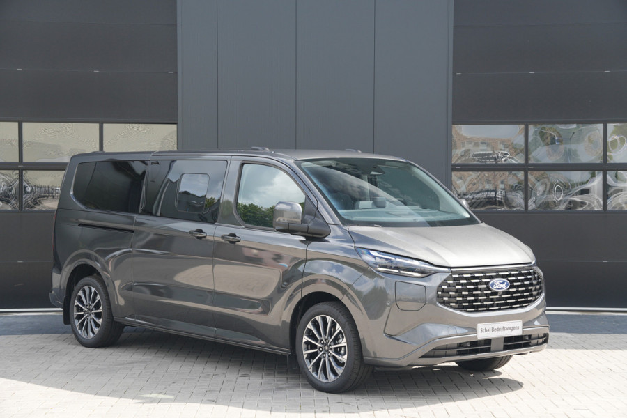 Ford Tourneo Custom 340 2.5 PHEV L2H1 Titanium X 232pk | ACC | Pano | B&O | Elek. schuifdeuren | 360 camera | Elek-Trekhaak | Prijs excl. BTW