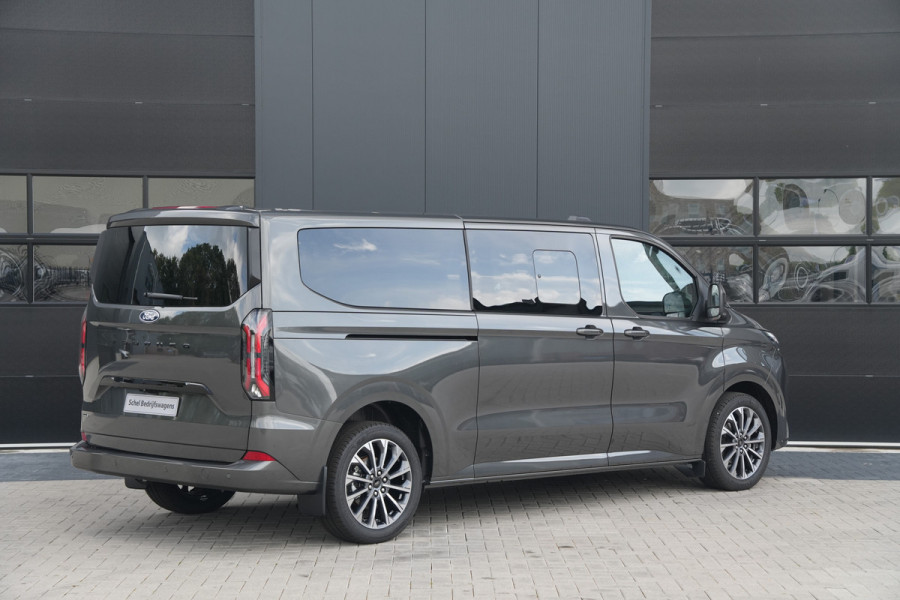 Ford Tourneo Custom 340 2.5 PHEV L2H1 Titanium X 232pk | ACC | Pano | B&O | Elek. schuifdeuren | 360 camera | Elek-Trekhaak | Prijs excl. BTW