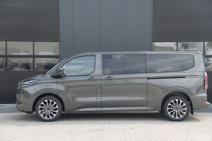 Ford Tourneo Custom 340 2.5 PHEV L2H1 Titanium X 232pk | ACC | Pano | B&O | Elek. schuifdeuren | 360 camera | Elek-Trekhaak | Prijs excl. BTW