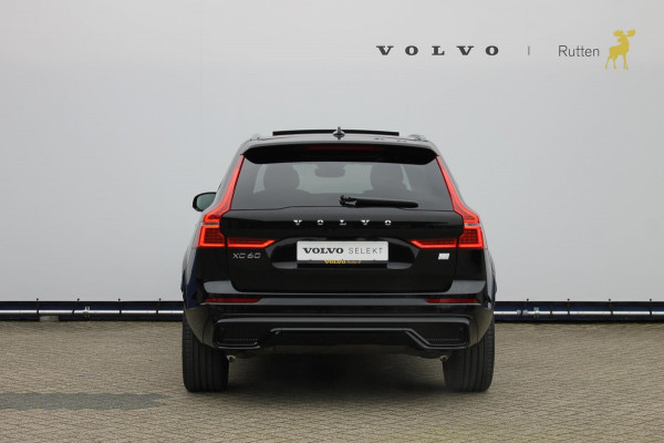 Volvo XC60 T6 Recharge AWD Long Range 350PK Dark Google Infotainment / Elektrisch schuif-kanteldak / 22" lichtmetalen velgen / Stoelventilatie-verwarming voor / Stuurwielverwarming