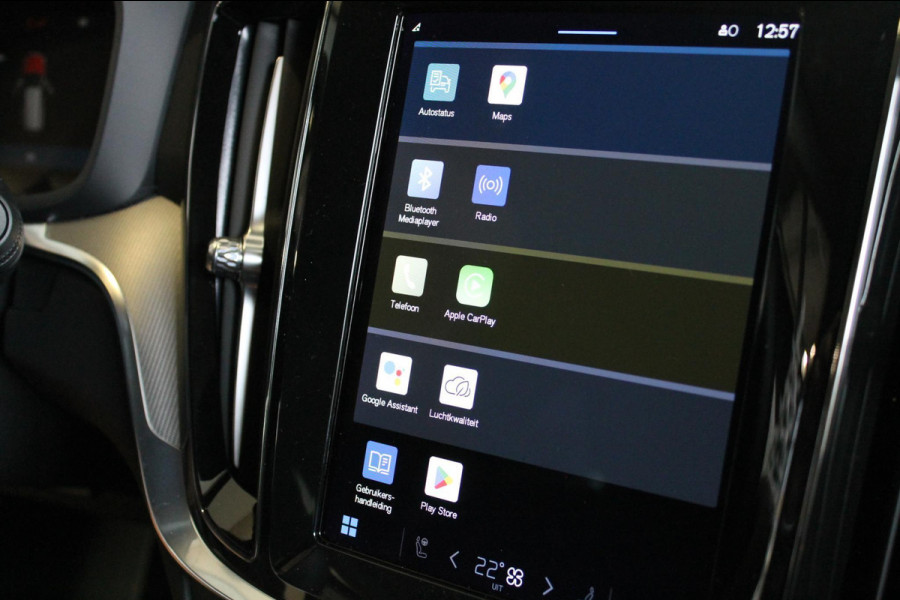 Volvo XC60 T6 Recharge AWD Long Range 350PK Dark Google Infotainment / Elektrisch schuif-kanteldak / 22" lichtmetalen velgen / Stoelventilatie-verwarming voor / Stuurwielverwarming