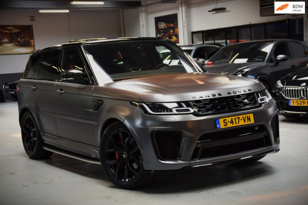 Land Rover Range Rover Sport 5.0 V8 SC SVR Leder|576pk!!|Panoramadak|SVO Kleur
