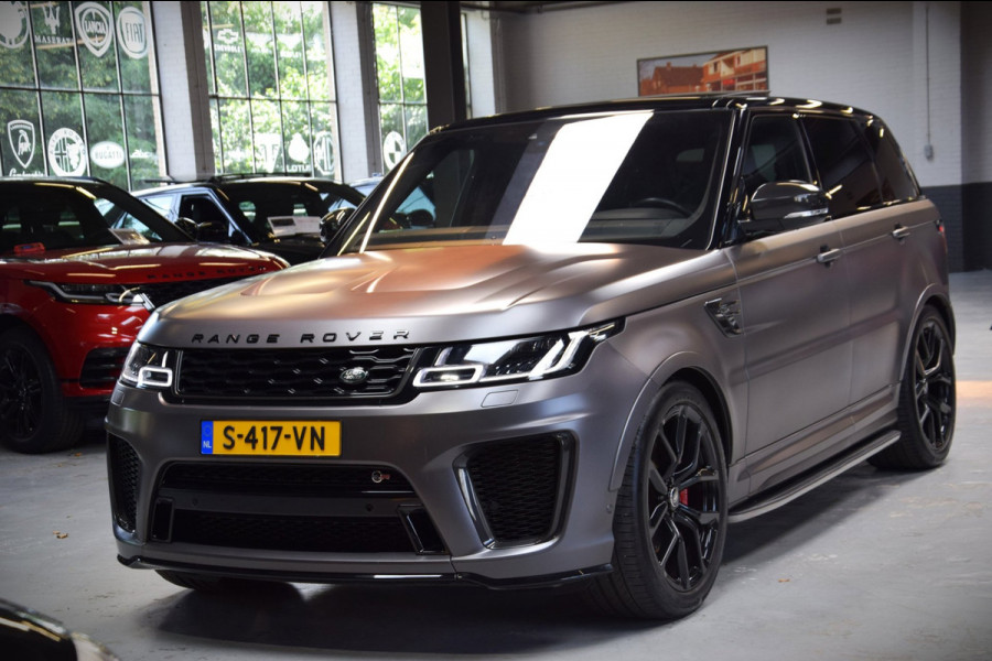 Land Rover Range Rover Sport 5.0 V8 SC SVR Leder|576pk!!|Panoramadak|SVO Kleur