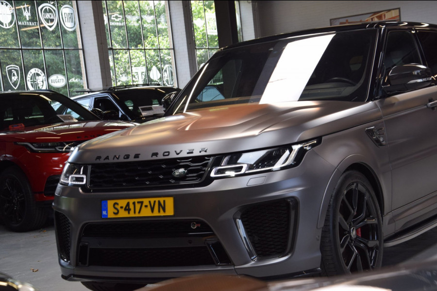 Land Rover Range Rover Sport 5.0 V8 SC SVR Leder|576pk!!|Panoramadak|SVO Kleur