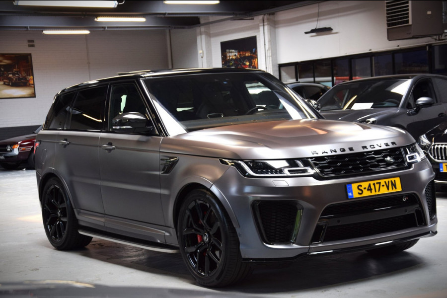 Land Rover Range Rover Sport 5.0 V8 SC SVR Leder|576pk!!|Panoramadak|SVO Kleur