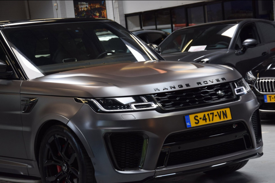 Land Rover Range Rover Sport 5.0 V8 SC SVR Leder|576pk!!|Panoramadak|SVO Kleur