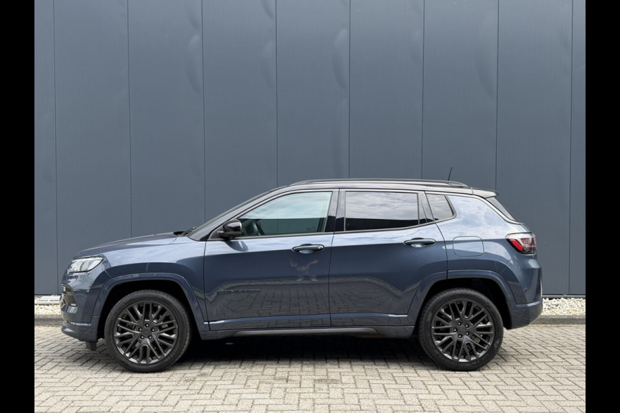 Jeep Compass 4xe 240 Plug-in Hybrid Electric S | Apple carplay | Stoelen electrisch verstelbaar | Winterpack | Leder