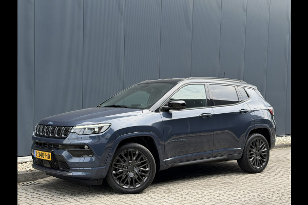 Jeep Compass 4xe 240 Plug-in Hybrid Electric S | Apple carplay | Stoelen electrisch verstelbaar | Winterpack | Leder