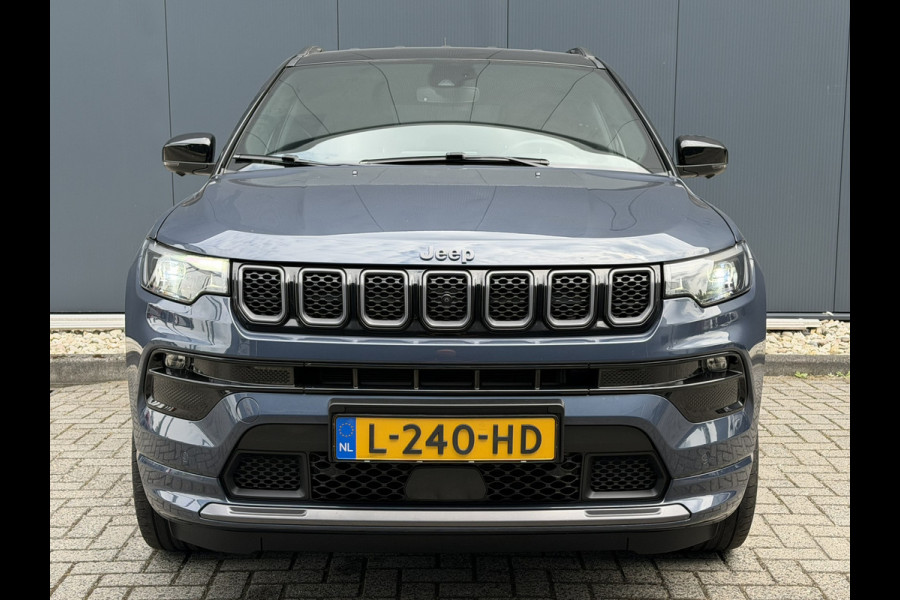 Jeep Compass 4xe 240 Plug-in Hybrid Electric S | Apple carplay | Stoelen electrisch verstelbaar | Winterpack | Leder