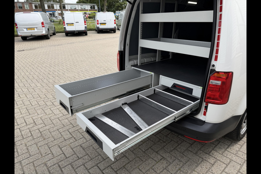 Volkswagen Caddy 2.0 TDI 102pk L2H1 BMT Maxi / vaste prijs rijklaar € 11.950 ex btw / euro 6 / bpm vrij / lease vanaf € 201 / Flexmo ingerichte laadruimte / airco / cruise/ pdc achter