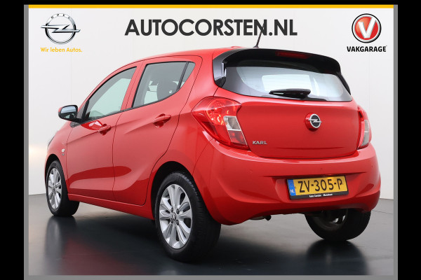 Opel KARL 74PK 5Drs Airco Cruise Control Bluetooth Isofix 120 Jaar Edition+ Lmv City Steer ESP Elek.Ramen+Spiegels 1e Eigenaar Dealeronderhouden Origineel Nederlandse Auto