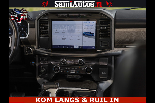 Ford USA F-150 PLATINUM | MASSAGE | PANO | GROOTSCHERM | COMFORT STOELEN | ADAPTIVE CRUISE | DC | DUBBELE CABINE | FACELIFT MODEL | GROOT SCHERM | 5 PERSOONS | DC | DASH CAM | MASSAGE | | De specialist in Amerikaanse pick‑ups in Nederland en Europa.