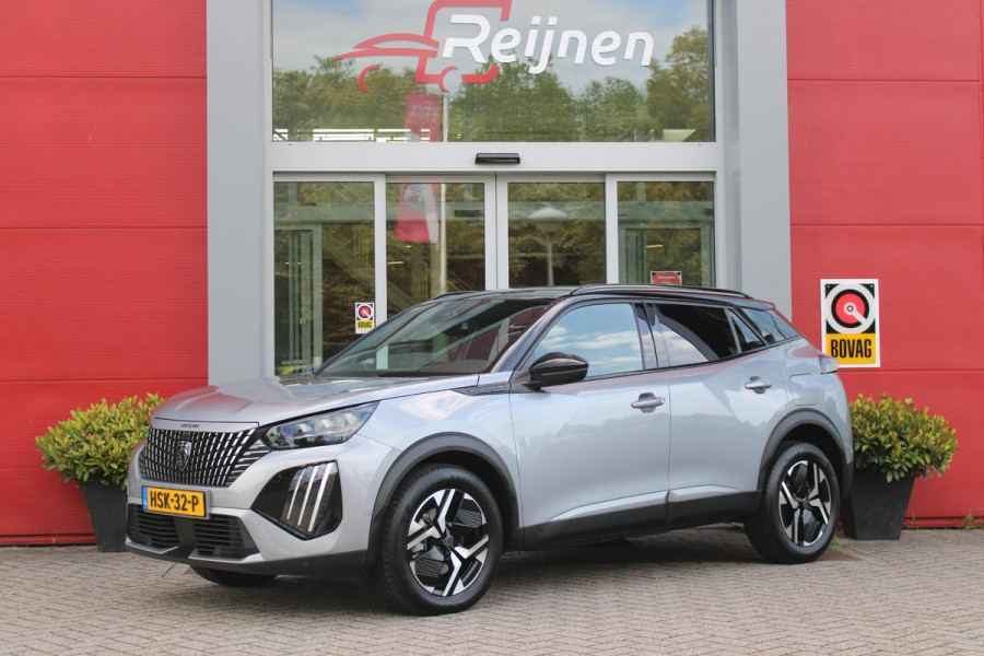 Peugeot 2008 1.2 Hybrid 145PK AUTOMAAT GT PACK | ELEKTRISCH BEDIENBARE BESTUURDERSSTOEL | NAVIGATIE | FULL LED KOPLAMPEN | DRAADLOZE APPLE CARPLAY/ANDROID AUTO | ADAPTIVE CRUISE CONTROL | CAMERA VOOR + ACHTER | CLIMATE CONTROL | LICHTMETALEN VELGEN 17" | KEYLESS ENTRY/START | DAB+ RADIO | ALCANTARA/LEDEREN BEKLEDING  | DODEHOEK DETECTIE | PARKEERSENSOREN VOOR + ACHTER | STOEL VERWARMING | DRAADLOZE TELEFOONLADER |