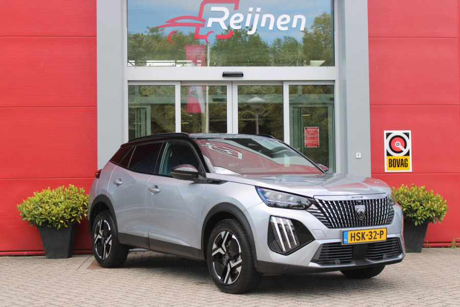 Peugeot 2008 1.2 Hybrid 145PK AUTOMAAT GT PACK | ELEKTRISCH BEDIENBARE BESTUURDERSSTOEL | NAVIGATIE | FULL LED KOPLAMPEN | DRAADLOZE APPLE CARPLAY/ANDROID AUTO | ADAPTIVE CRUISE CONTROL | CAMERA VOOR + ACHTER | CLIMATE CONTROL | LICHTMETALEN VELGEN 17" | KEYLESS ENTRY/START | DAB+ RADIO | ALCANTARA/LEDEREN BEKLEDING  | DODEHOEK DETECTIE | PARKEERSENSOREN VOOR + ACHTER | STOEL VERWARMING | DRAADLOZE TELEFOONLADER |