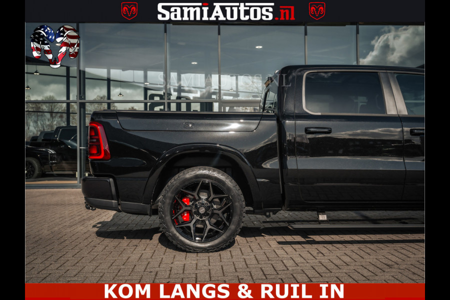 Dodge Ram HULK | Limited Night H.O 540HP 706Nm | Massage + Full Option | De Meest Luxe en Volle Pick-Up in zijn Klasse | Hulk Pack is meer Comfortabele Dubbele Cabine met Royale 5 Zitplaatsen | BPM vrij | Nu Leverbaar uit Voorraad | Voorraad Nr 2357 - 5182 | De specialist in Amerikaanse pick‑ups in Nederland en Europa.