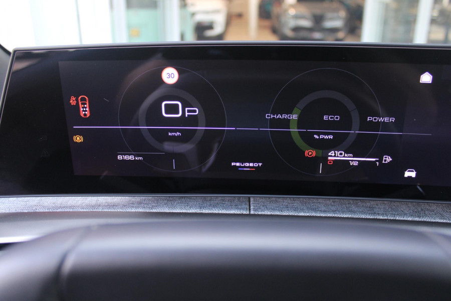 Peugeot 5008 1.2 Hybrid 145PK ALLURE 7p | 360° VISION & DRIVE ASSIST PACK: ANTI DIEFSTAL ALARM MET SUPERVERGRENDELING/VERWARMBAAR VOLLEDEREN STUURWIEL/VISEOPARK 360° HD CAMERA'S MET PARKEERHULP VOOR, BUITENSPIEGELS MET KANTELFUNCTIE BIJ HET ACHTERUITRIJDEN/ADAPTIVE CRUISE CONTROL MET STOP & GO FUNCTIE, REAR CROSS TRAFFIC ALERT, LANE CHANGE ASSIST, DODEHOEK DETECTIE, GROOTLICHT ASSISTENT | PANORAMIC NAVIGATION PACK: PEUGEOT PANORAMIC i-COCKPIT MET GEBOGEN EN ZWEVEND HD SCHERM/PEUGEOT 3D NAVIGATIE/SPRAAKHERKENNING/3-USB AANSLUITINGEN/DRAADLOZE TELEFOONLADER | SEAT PACK: AGR STOEL MET