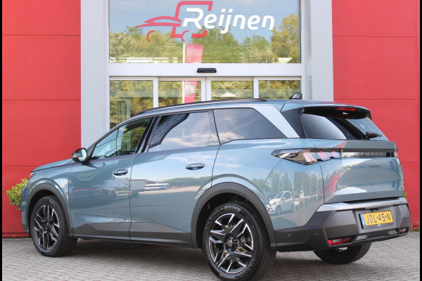 Peugeot 5008 1.2 Hybrid 145PK ALLURE 7p | 360° VISION & DRIVE ASSIST PACK: ANTI DIEFSTAL ALARM MET SUPERVERGRENDELING/VERWARMBAAR VOLLEDEREN STUURWIEL/VISEOPARK 360° HD CAMERA'S MET PARKEERHULP VOOR, BUITENSPIEGELS MET KANTELFUNCTIE BIJ HET ACHTERUITRIJDEN/ADAPTIVE CRUISE CONTROL MET STOP & GO FUNCTIE, REAR CROSS TRAFFIC ALERT, LANE CHANGE ASSIST, DODEHOEK DETECTIE, GROOTLICHT ASSISTENT | PANORAMIC NAVIGATION PACK: PEUGEOT PANORAMIC i-COCKPIT MET GEBOGEN EN ZWEVEND HD SCHERM/PEUGEOT 3D NAVIGATIE/SPRAAKHERKENNING/3-USB AANSLUITINGEN/DRAADLOZE TELEFOONLADER | SEAT PACK: AGR STOEL MET