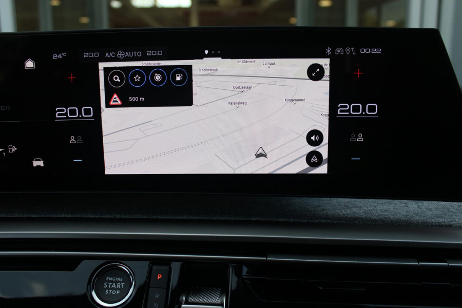 Peugeot 5008 1.2 Hybrid 145PK ALLURE 7p | 360° VISION & DRIVE ASSIST PACK: ANTI DIEFSTAL ALARM MET SUPERVERGRENDELING/VERWARMBAAR VOLLEDEREN STUURWIEL/VISEOPARK 360° HD CAMERA'S MET PARKEERHULP VOOR, BUITENSPIEGELS MET KANTELFUNCTIE BIJ HET ACHTERUITRIJDEN/ADAPTIVE CRUISE CONTROL MET STOP & GO FUNCTIE, REAR CROSS TRAFFIC ALERT, LANE CHANGE ASSIST, DODEHOEK DETECTIE, GROOTLICHT ASSISTENT | PANORAMIC NAVIGATION PACK: PEUGEOT PANORAMIC i-COCKPIT MET GEBOGEN EN ZWEVEND HD SCHERM/PEUGEOT 3D NAVIGATIE/SPRAAKHERKENNING/3-USB AANSLUITINGEN/DRAADLOZE TELEFOONLADER | SEAT PACK: AGR STOEL MET