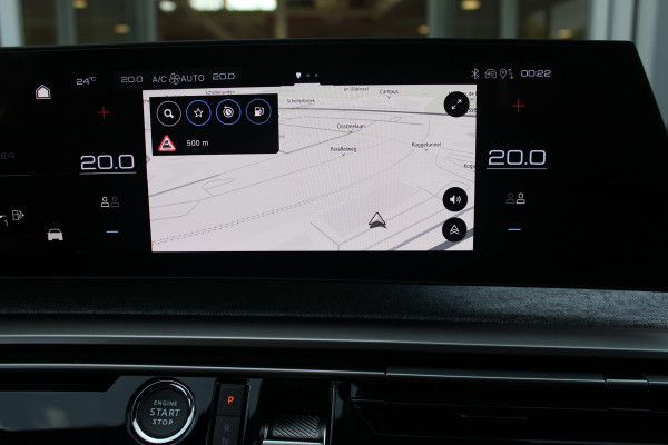 Peugeot 5008 1.2 Hybrid 145PK ALLURE 7p | 360° VISION & DRIVE ASSIST PACK: ANTI DIEFSTAL ALARM MET SUPERVERGRENDELING/VERWARMBAAR VOLLEDEREN STUURWIEL/VISEOPARK 360° HD CAMERA'S MET PARKEERHULP VOOR, BUITENSPIEGELS MET KANTELFUNCTIE BIJ HET ACHTERUITRIJDEN/ADAPTIVE CRUISE CONTROL MET STOP & GO FUNCTIE, REAR CROSS TRAFFIC ALERT, LANE CHANGE ASSIST, DODEHOEK DETECTIE, GROOTLICHT ASSISTENT | PANORAMIC NAVIGATION PACK: PEUGEOT PANORAMIC i-COCKPIT MET GEBOGEN EN ZWEVEND HD SCHERM/PEUGEOT 3D NAVIGATIE/SPRAAKHERKENNING/3-USB AANSLUITINGEN/DRAADLOZE TELEFOONLADER | SEAT PACK: AGR STOEL MET