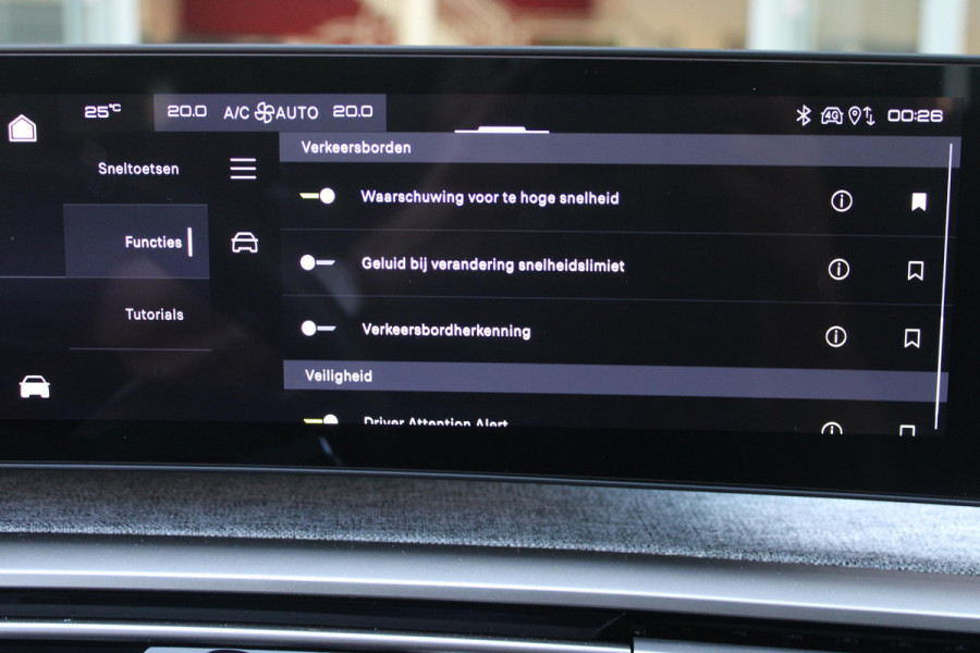 Peugeot 5008 1.2 Hybrid 145PK ALLURE 7p | 360° VISION & DRIVE ASSIST PACK: ANTI DIEFSTAL ALARM MET SUPERVERGRENDELING/VERWARMBAAR VOLLEDEREN STUURWIEL/VISEOPARK 360° HD CAMERA'S MET PARKEERHULP VOOR, BUITENSPIEGELS MET KANTELFUNCTIE BIJ HET ACHTERUITRIJDEN/ADAPTIVE CRUISE CONTROL MET STOP & GO FUNCTIE, REAR CROSS TRAFFIC ALERT, LANE CHANGE ASSIST, DODEHOEK DETECTIE, GROOTLICHT ASSISTENT | PANORAMIC NAVIGATION PACK: PEUGEOT PANORAMIC i-COCKPIT MET GEBOGEN EN ZWEVEND HD SCHERM/PEUGEOT 3D NAVIGATIE/SPRAAKHERKENNING/3-USB AANSLUITINGEN/DRAADLOZE TELEFOONLADER | SEAT PACK: AGR STOEL MET