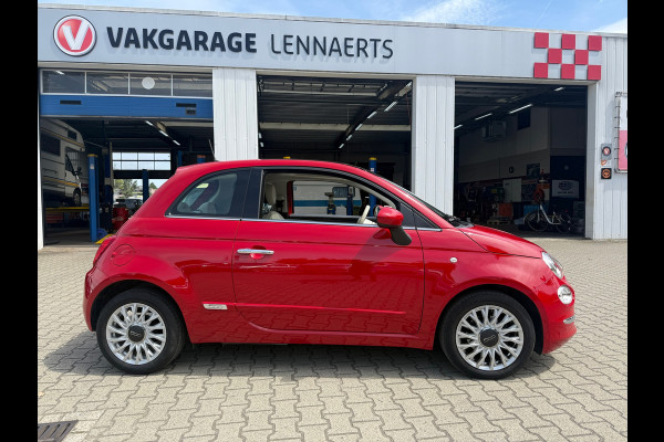 Fiat 500 1.2 Lounge SCHUIF/KANTELDAK NAVI (BOVAG/RIJKLAARPRIJS)