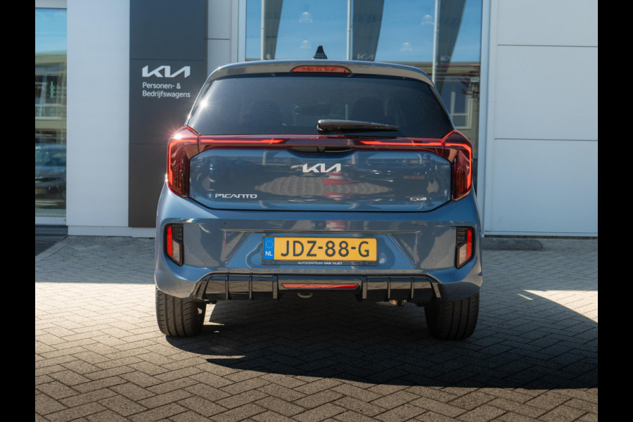Kia Picanto 1.0 DPI GT-Line | Schuif/kanteldak | Stoel en stuurverwarming | Dode hoek assistent