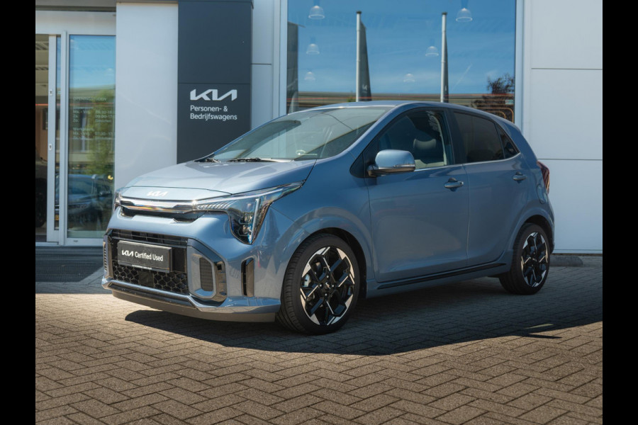 Kia Picanto 1.0 DPI GT-Line | Schuif/kanteldak | Stoel en stuurverwarming | Dode hoek assistent
