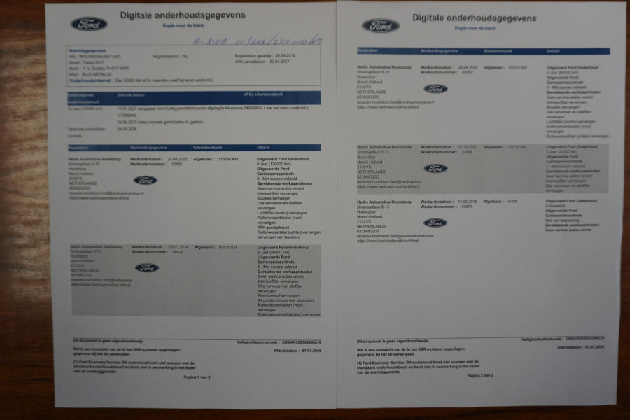 Ford Fiesta 1.1 /Navigatie/Parkeersensoren/Cruisecontrol/ Dealeronderhouden.