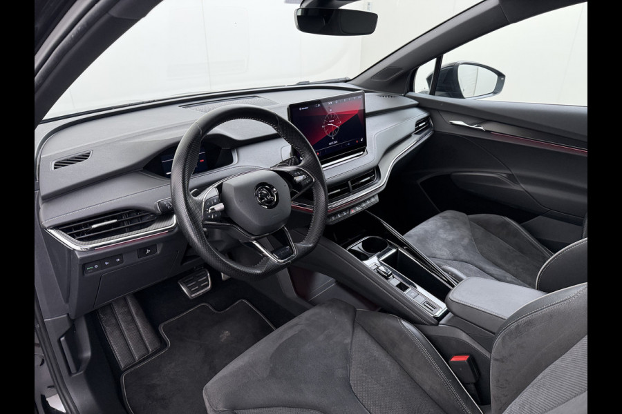 Škoda ENYAQ iV 80 SPORTLINE SOH 92% 3-Zone Ecc Adap.Cruise Stuur+Stoelverwarming Elek.Stoel+Memory Navi Camera Apple Carplay Android Auto Keyless Advanc. Dodehoek detectie Elek.Achterklep Privacy Glas Led Matrix Isofix Lmv 20" DAB Lane Assist 1e Eigenaar Origineel Nederlandse Auto Dealeronderhouden