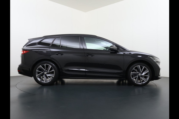 Škoda ENYAQ iV 80 SPORTLINE SOH 92% 3-Zone Ecc Adap.Cruise Stuur+Stoelverwarming Elek.Stoel+Memory Navi Camera Apple Carplay Android Auto Keyless Advanc. Dodehoek detectie Elek.Achterklep Privacy Glas Led Matrix Isofix Lmv 20" DAB Lane Assist 1e Eigenaar Origineel Nederlandse Auto Dealeronderhouden