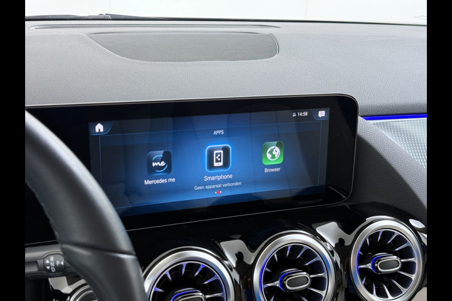 Mercedes-Benz GLA 250e 218PK Hybride Leder+Massage+Verwarming Camera Adap.Cruise Apple Carplay Android Auto Navi Ecc Business Solution Luxury Blind Spot Warning Led Pdc Lmv 18" DAB Bluetooth Elek.Achterklep Isofix