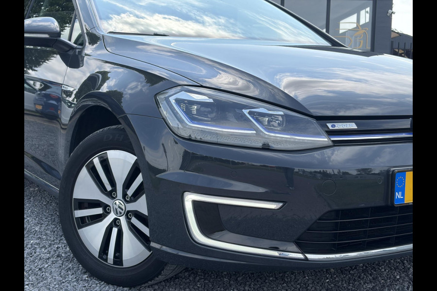 Volkswagen e-Golf e-Golf SOH 91.07%,Navi,Carplay,Camera,Stoelverwarming,Clima,Cruise,Pdc,Lm velgen,Dealer Onderhouden,N.A.P,Apk tot 11-2026