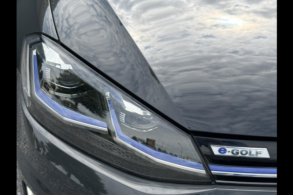 Volkswagen e-Golf e-Golf SOH 91.07%,Navi,Carplay,Camera,Stoelverwarming,Clima,Cruise,Pdc,Lm velgen,Dealer Onderhouden,N.A.P,Apk tot 11-2026