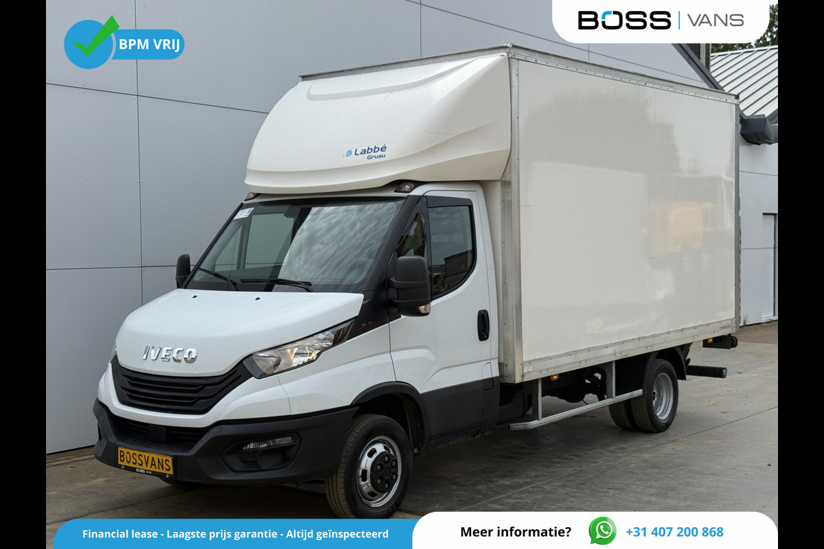 Iveco Daily 35C16 3.0 160pk Laadklep Bakwagen Dubbellucht Climate Control Cruise Control Camera Meubelbak Koffer