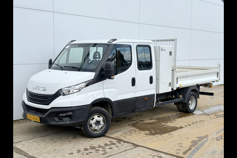 Iveco Daily 35C16 3.0 Dubbele Cabine Kipper Dubbellucht 3,5t Trekhaak 6 Stoelen Airco Cruise Control Benne Tipper