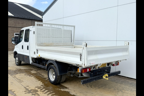 Iveco Daily 35C16 3.0 Dubbele Cabine Kipper Dubbellucht 3,5t Trekhaak 6 Stoelen Airco Cruise Control Benne Tipper