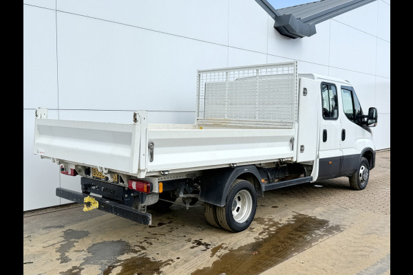 Iveco Daily 35C16 3.0 Dubbele Cabine Kipper Dubbellucht 3,5t Trekhaak 6 Stoelen Airco Cruise Control Benne Tipper