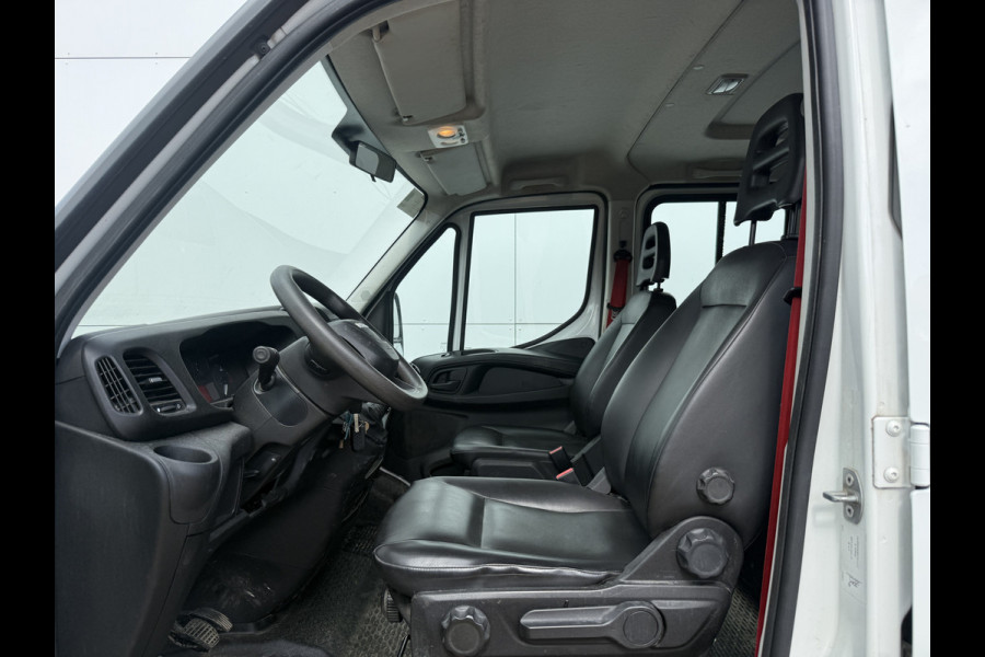 Iveco Daily 35C16 3.0 Dubbele Cabine Kipper Dubbellucht 3,5t Trekhaak 6 Stoelen Airco Cruise Control Benne Tipper
