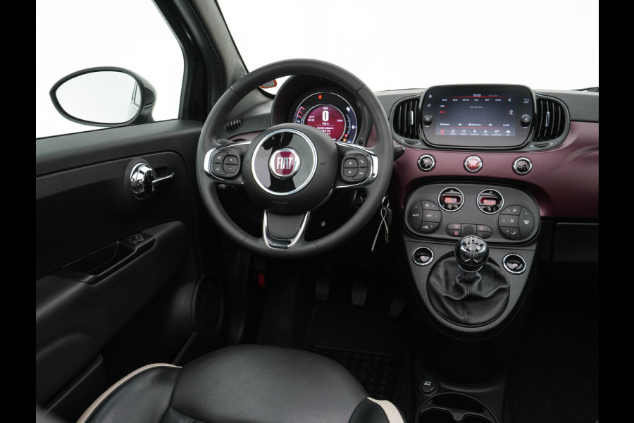 Fiat 500C 1.2 Star+ CABRIO | LEATHER | CRUISE | DIGI-COCKPIT | HEATED-CONTOURSEATS | PDC | ECC | U-CONNECT | 16"ALU*
