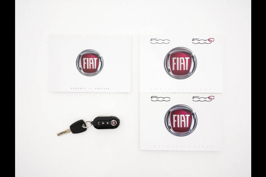 Fiat 500C 1.2 Star+ CABRIO | LEATHER | CRUISE | DIGI-COCKPIT | HEATED-CONTOURSEATS | PDC | ECC | U-CONNECT | 16"ALU*