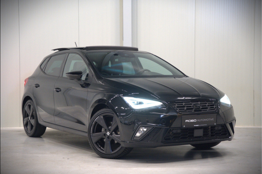 Seat Ibiza 1.5 TSI FR Business Intense Plus | Panoramadak | Stoelverwarming | Apple Carplay | Adaptive Cruise Control | Camera | Navigatie | Ambiance Verlichting | Parkeersensoren | DAB | Digitale Tellers | Dealer Onderhouden