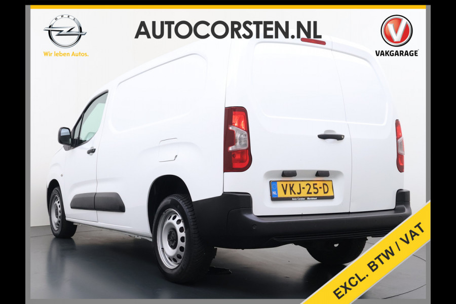 Peugeot Partner 1.5HDI 102PK Lang 3D-Navi Airco Apple Carplay Android Auto Cruise Control Pdc Premium Bluetooth DAB Tussenwand Schuifdeur Achterdeuren Euro 6 1e Eigenaar Dealeronderhouden Origineel Nederlandse Auto